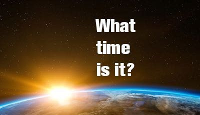 What time is it - press release.
