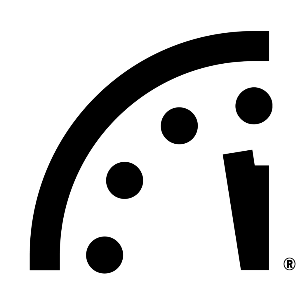 doomsday-clock-100-seconds-r The Doomsday Clock set at 100 seconds to midnight